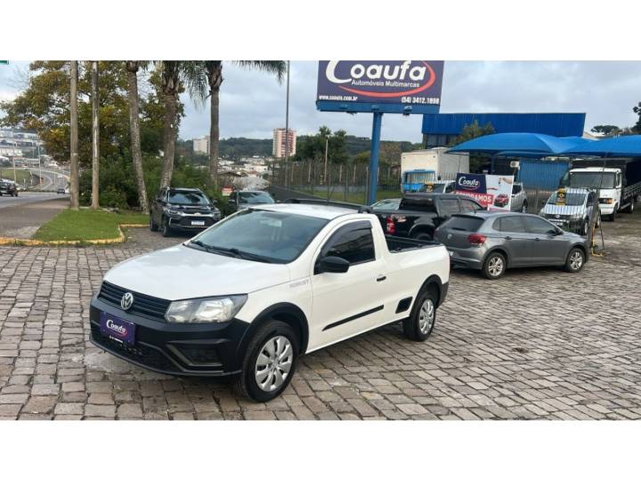 VOLKSWAGEN - SAVEIRO - 2017/2018 - Branca - R$ 53.000,00