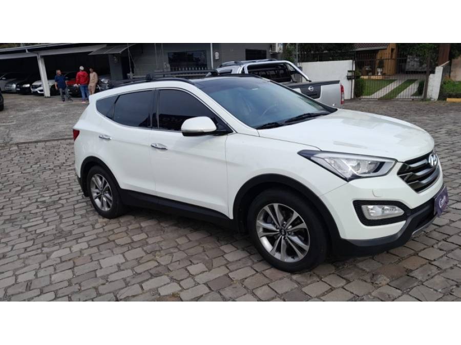 HYUNDAI - SANTA FÉ - 2014/2015 - Branca - R$ 93.900,00