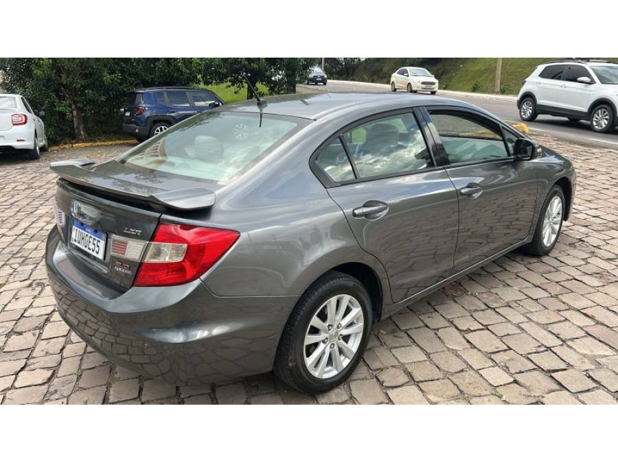 HONDA - CIVIC - 2013/2014 - Cinza - R$ 72.000,00