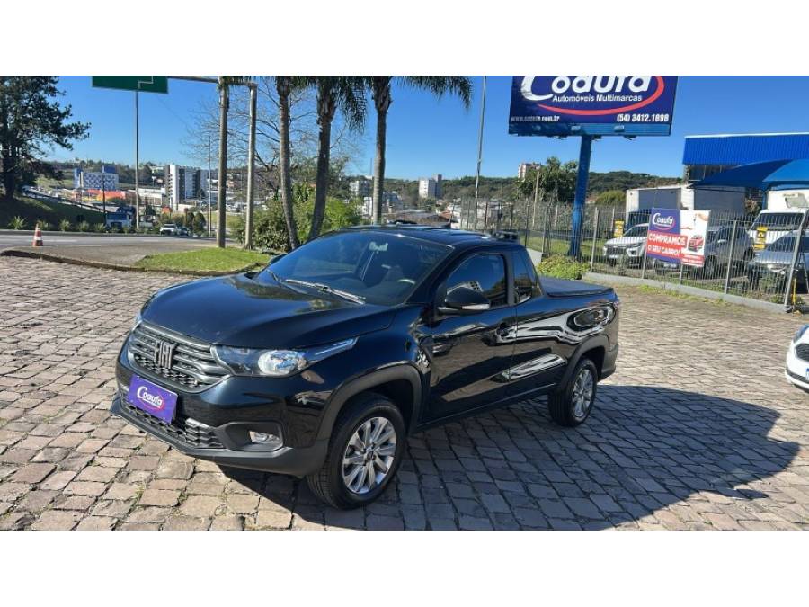 FIAT - STRADA - 2020/2021 - Preta - R$ 83.900,00