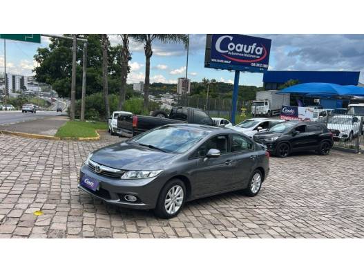 HONDA - CIVIC - 2013/2014 - Cinza - R$ 72.000,00